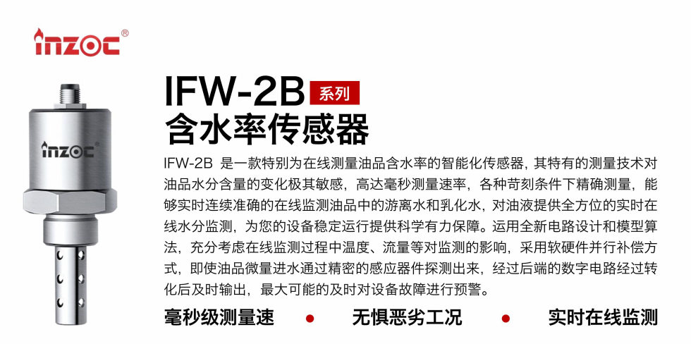 油液含水率傳感器-快速檢測油品水分含量，預防設備故障圖1